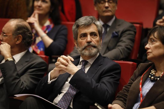 Clausura de los actos del 'Día Europeo de la Mediación' en la sede del Consejo General del Poder Judicial