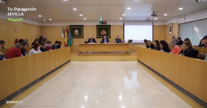 Pleno de la Diputación de Sevilla