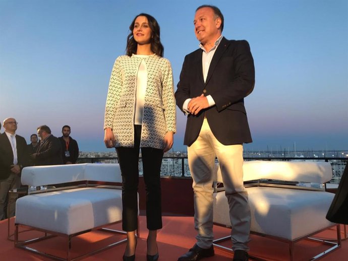 28A.-Arrimadas Dice Que Cs Será La "Voz Fuerte" Para Los Baleares Que "Quieran U