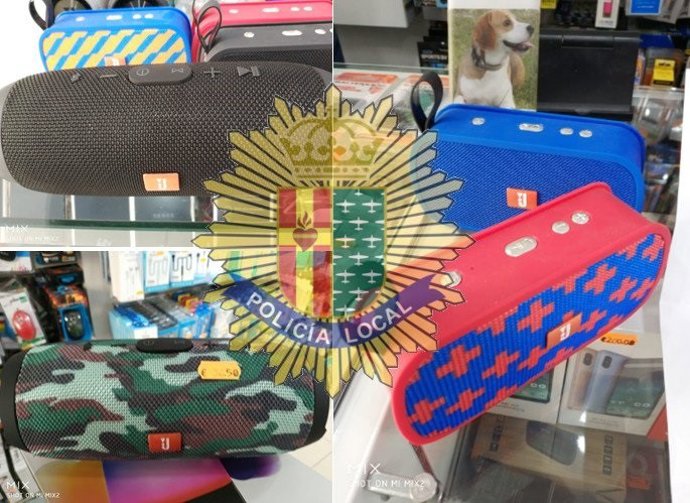 Madrid.- Sucesos.-Policía local de Getafe se incauta de más de 170 artículos fal