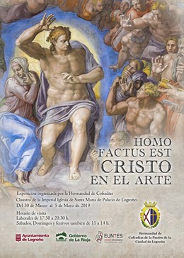 El claustro de la Iglesia de Palacio acoge desde este sábado la exposición 'Homo