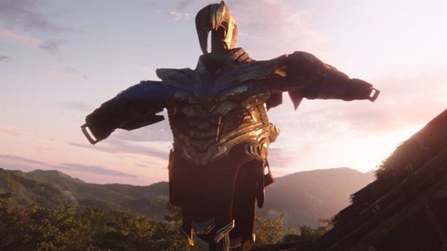 La armadura de Thanos en Vengadores: Endgame