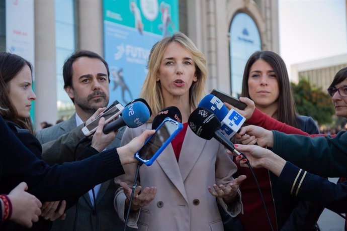 La cabeza de lista del PP por Barcelona a las elecciones generales, Cayetana Álv