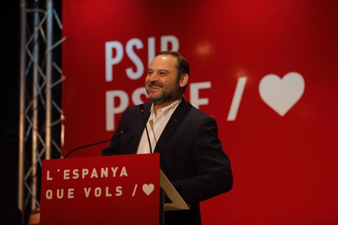 José Luis Ábalos en un acto con los socialistas de Baleares  