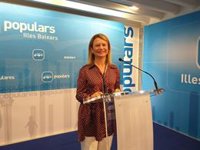 El PP presentar una denúncia davant la Junta Electoral pel lla groc a la faana del Parlament