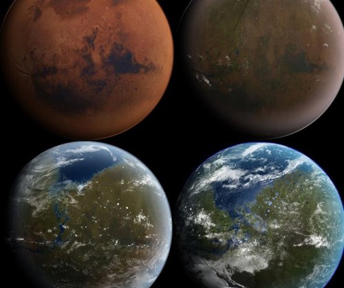 Microalgas modificadas alientan una eventual terraformación de Marte