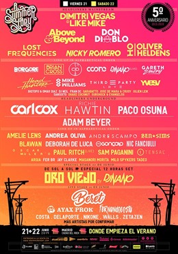 Oro Viejo by Dj Nano, Paco Osuna, Lost Frequencies y el Live Stage, en el último