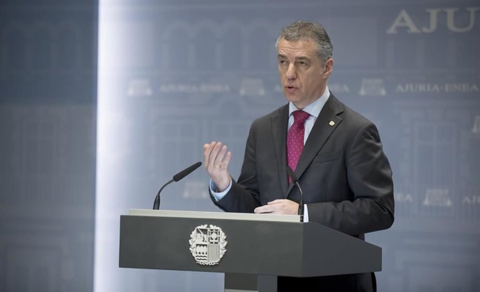 El lehendakari, Iñigo Urkullu