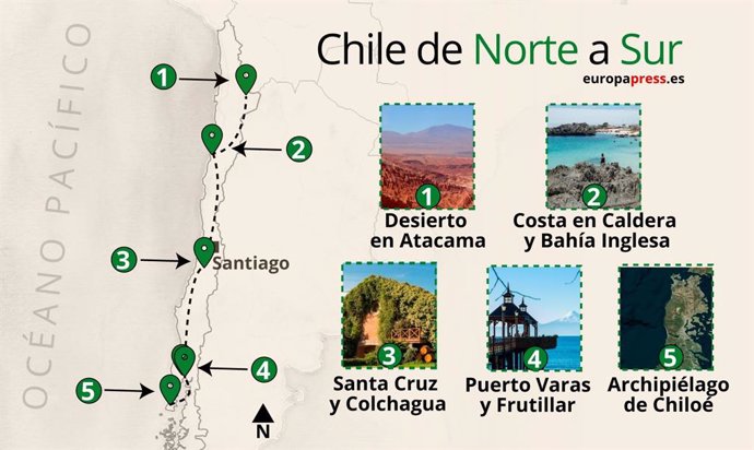 La ruta perfecta para recorrer Chile esta Semana Santa