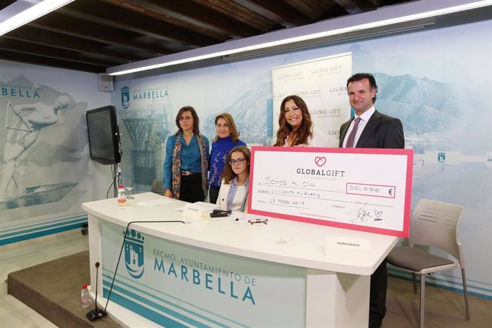 Málaga.- La Fundación Global Gift recauda 50.000 euros en una gala en Dubái a be