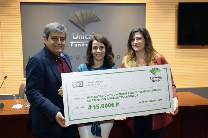 Málaga.- Unicaja.-Un proyecto de investigación sobre telemedicina en atención in