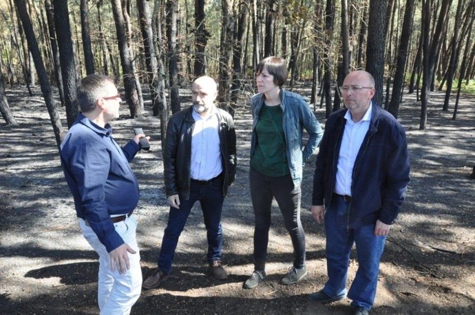 Rural.- El BNG pide una evaluación de daños por el incendio de Rianxo y exige a 