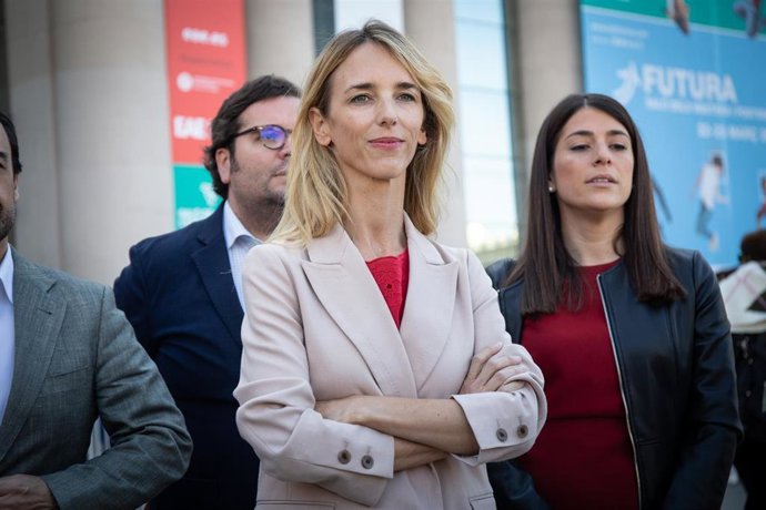 La cabeza de lista del PP por Barcelona a las elecciones generales, Cayetana Álv