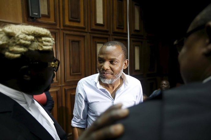 El líder del Pueblo Indígena de Biafra (IPOB), Nnamdi Kanu.