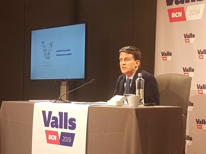 Valls és compromet a construir 10.000 habitatges socials en dos mandats a Barcel