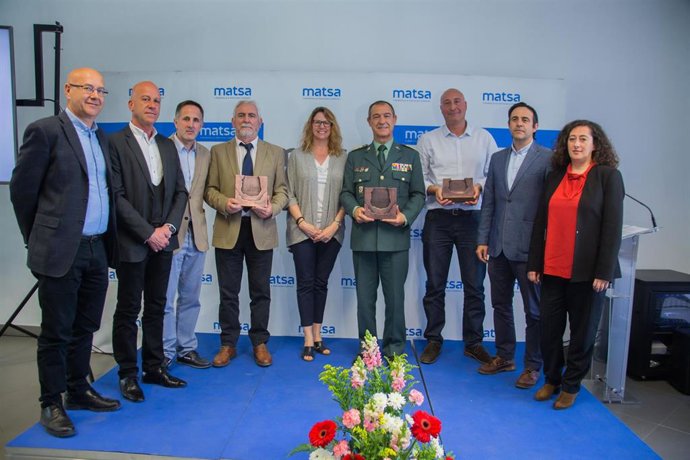  Huelva.- Matsa Premia A Los Miembros Del Dispositivo Que Participaron En La Ext