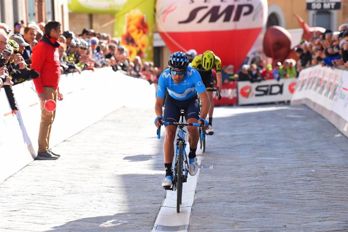 Ciclismo.- Mikel Landa (Movistar) gana la etapa en la Settimana Coppi e Bartali 