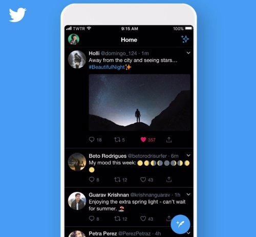 Twitter Introducir El 'Modo Oscuro' En Su Aplicación Para Ios Con Dos Paletas De