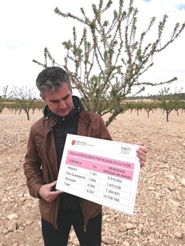 Las primeras heladas de primavera arrojan unas estimaciones iniciales de 14,7 mi