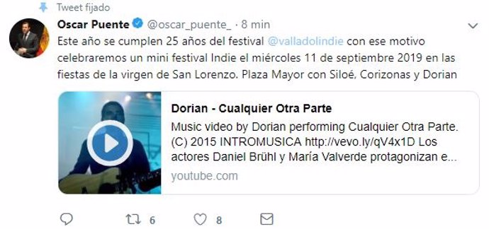 Siloé, Corizonas y Dorian actuarán en Valladolid el 11 de septiembre por el 25 a