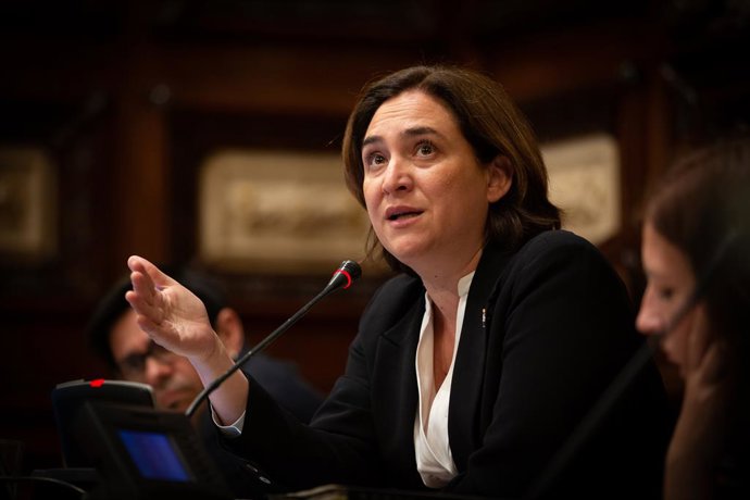 Ple a l'Ajuntament de Barcelona