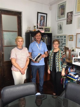 González Menorca mantiene una reunión en Argentina con el secretario de Cultura 