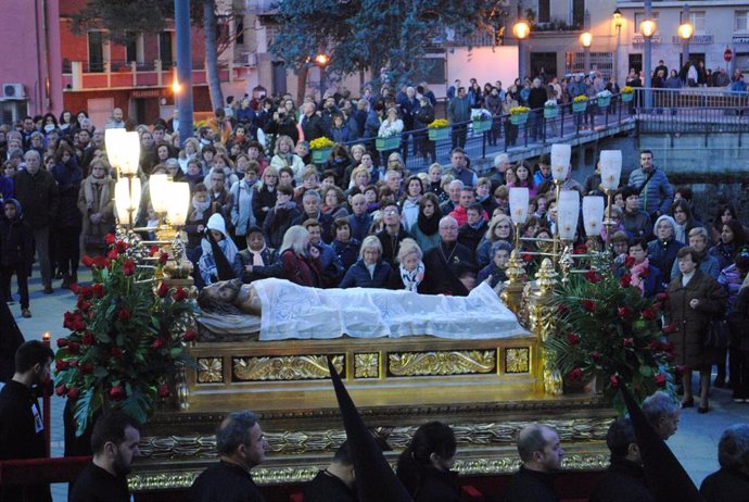 Barbastro celebra este domingo una procesión extraordinaria con el Paso del Sant