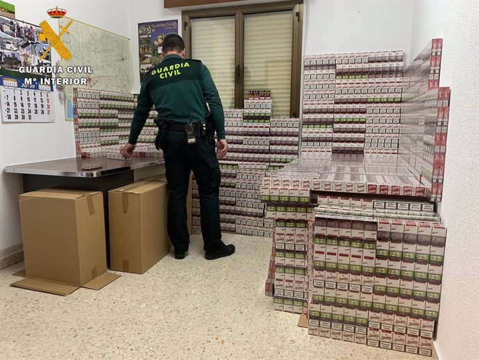 Córdoba.- Sucesos.- Intervenidas más de 3.500 cajetillas de tabaco de contraband