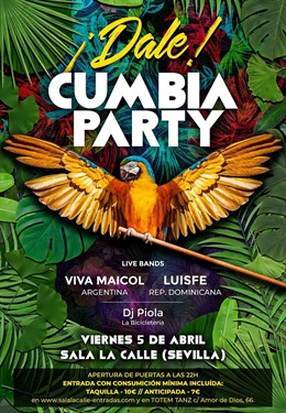 Sevilla.- La primera edición de una fiesta de cumbia en Sevilla reunirá el viern