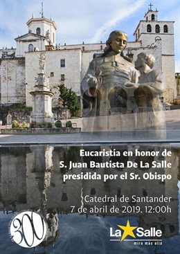 La Salle celebra el tricentenario de la muerte de su fundador con una eucaristía