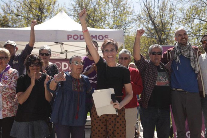 Isa Serra arropa la candidatura de Gema Gil en Leganés, "uno de los municipios m