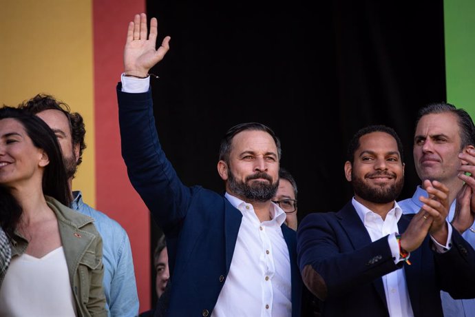 Acte de Vox 'L'Espanya visqui' amb el president del partit, Santiago Abascal, i 