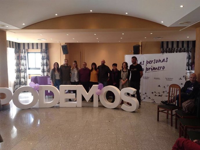 Pablo Fernández asegura que Podemos representa "la opción de cambio y progreso" 