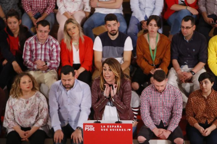 28A.- Susana Díaz Señala Que Andalucía Necesita Un "Gobierno Sensible" En Madrid