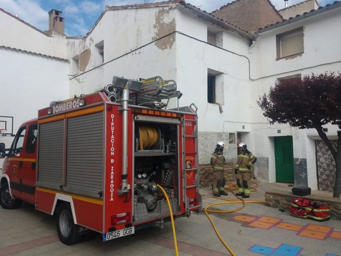 Zaragoza.- Sucesos.- Muere una mujer de 86 años en un incendio en una vivienda d