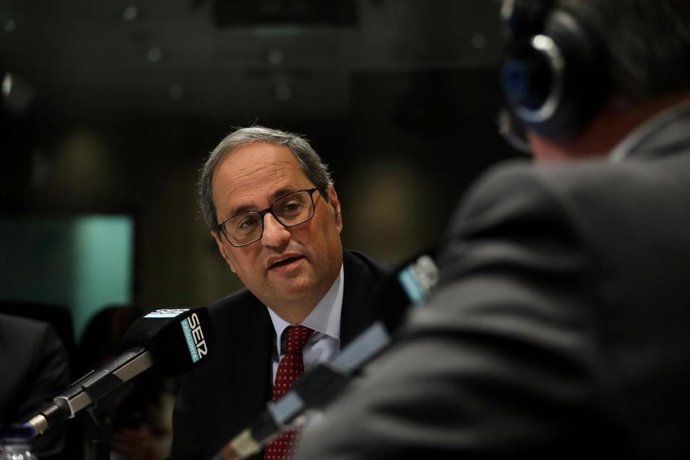 VÍDEO: Torra promet "dimarts socials" i intentar aprovar els Pressupostos despr
