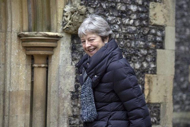 UK Prime Minister attends church service in England