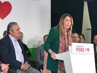 Susana Díaz insta a poner el 28A "un dique" a la derecha "más cruel y egoísta de los últimos 40 años"