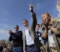 Mañueco habla de dos modelos de futuro: "solvencia y experiencia" con Casado y "radicalidad" del PSOE y Sánchez