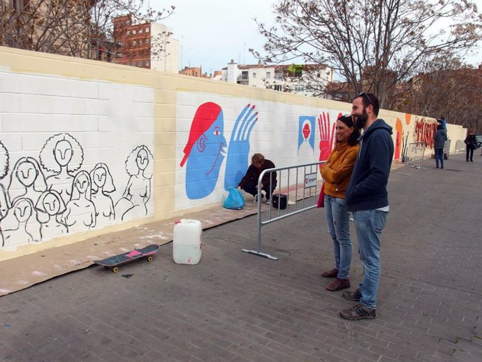 Zaragoza.- Pignatelli Pinta, una iniciativa artística para mejorar la habitabili