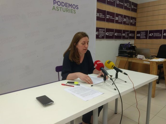 Lorena Gil (Podemos) pide a los empresarios asturianos que expliquen qué medidas