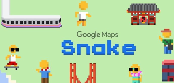 La 'app' de Google Maps permite jugar al videojuego de la serpiente