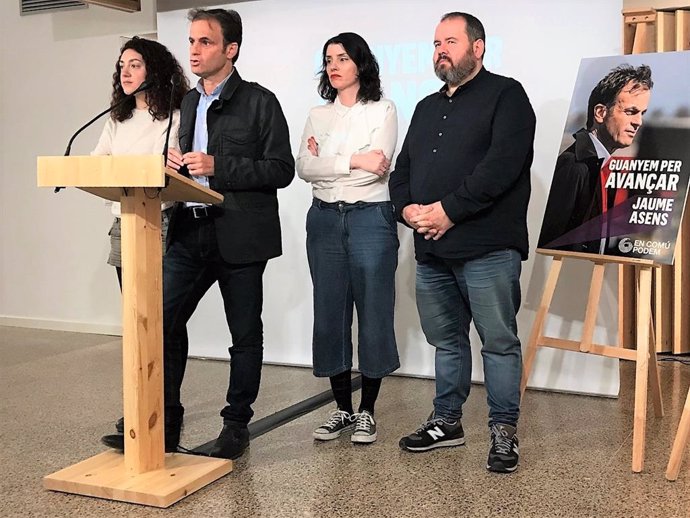 28A.- El Lema De Campaña De Asens (Comuns) Será 'Guanyem Per Avanar'