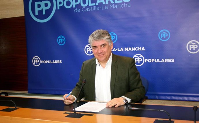 Pp Clm (Cortes De Voz Y Fotografía) Carlos Cotillas, En Rueda De Prensa 010419