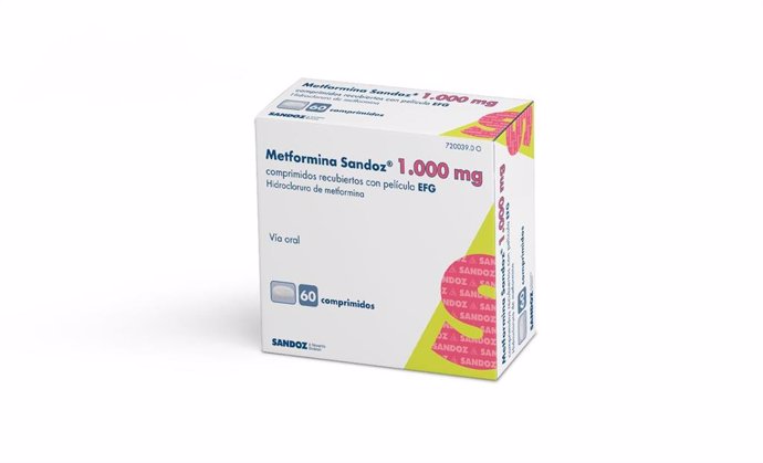 Empresas.- Sandoz lanza 'Metformina Sandoz' 1.000 mg en comprimidos para el trat