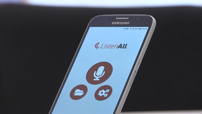 La UA desarrolla una nueva app capaz de reconocer la voz y trascribirla a texto