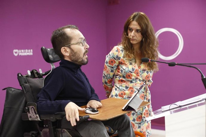 Rueda de prensa de Podemos tras el Consejo de Coordinación  