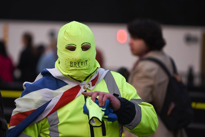 Protest against \'Brexit betrayal\' in London