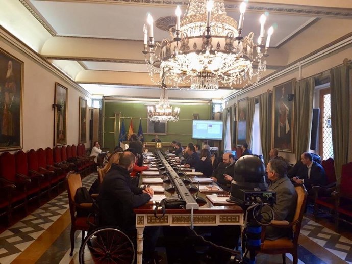 Oviedo.- El pleno extraordinario sortea la designación de miembros de las mesas 