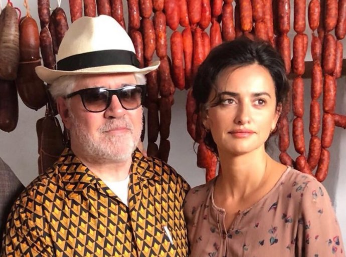 Pedro Almodóvar y Penélope Cruz 